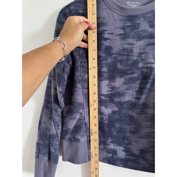 Athleta Women's Cropped Sweatshirt Size XSmall - Picture 6 of 10